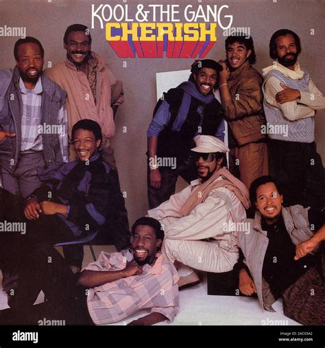 Kool And The Gang Cherish Vintage Vinyl Album Cover Stock Photo Alamy