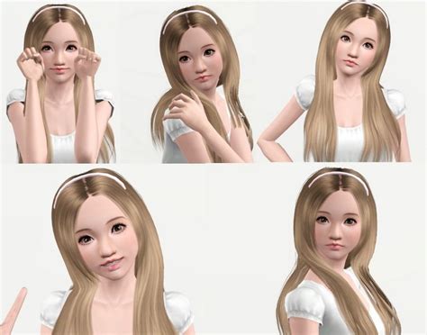 Mod The Sims Sayuri The Cute And Clumsy Girl