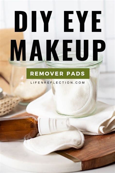 Diy Eye Makeup Remover Pads Made With Reusable Cotton Rounds Makeup