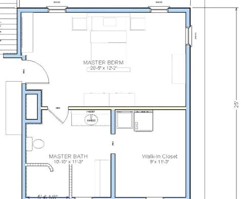 Perfect for seniors or empty nesters. 35 Master Bedroom Floor Plans Bathroom Addition , There ...