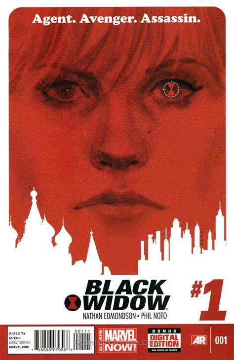 Black Widow 5th Series 1 Vf Marvel Comic Book