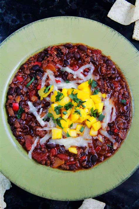 The best chilis memes and images of march 2021. Mango Black Bean Chili - Carlsbad Cravings