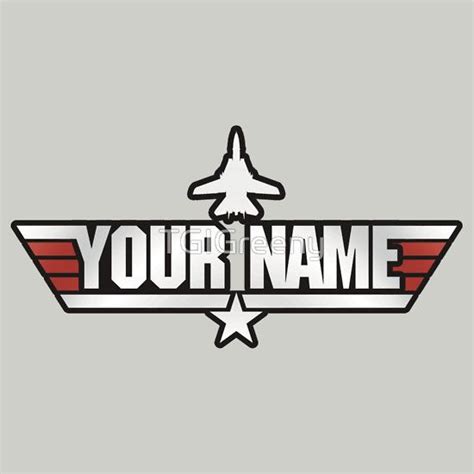 Top Gun Logo Font