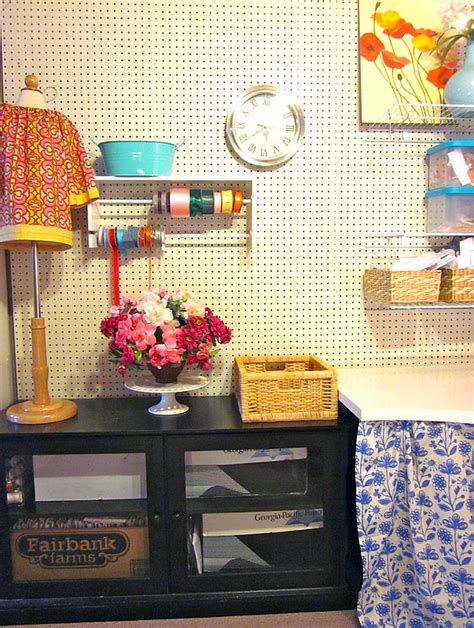 When it comes to art and craft, things can really messy. The Basement Craft Room: Under $300 ...