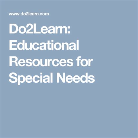 Do2learn Educational Resources For Special Needs Life Skills Special