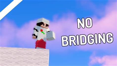 Bedwars But I Cant Bridge Minecraft Challenge Youtube