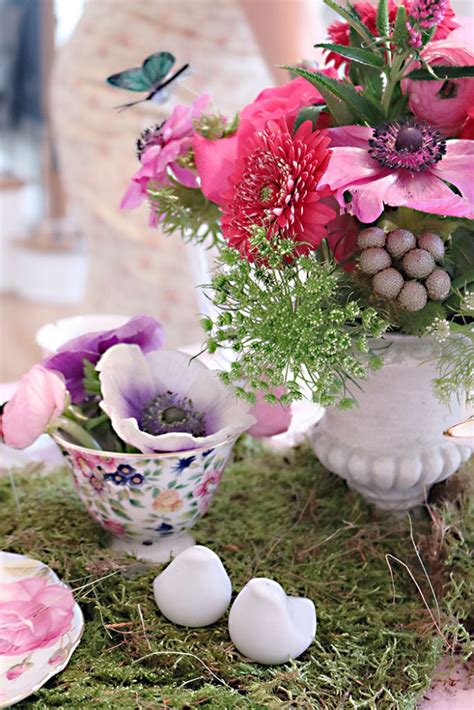 Indoor Garden Tea Party For A Shower Darling Darleen A Lifestyle Design Blog