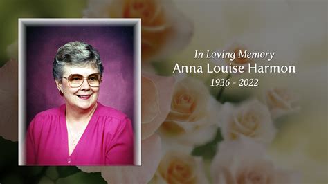 Anna Louise Harmon Tribute Video