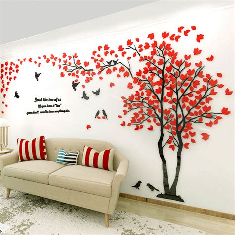Buy Lovely Home Decor 3d Tree Wall Art