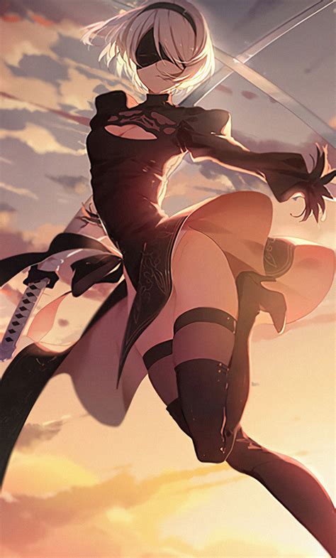 1280x2120 Nier Automata Artwork 4k Iphone 6 Hd 4k