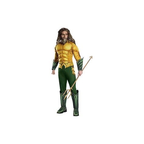 Costume Ufficiale Aquaman Dc Comics Per Adulti