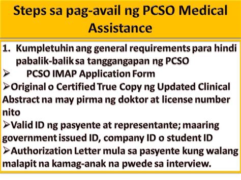 39 Tagalog Request Pcso Medical Assistance Sample Letter
