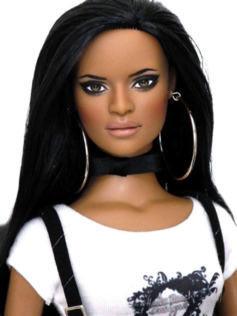 Beautiful Jac Black Barbie Fashion Dolls Barbie Girl
