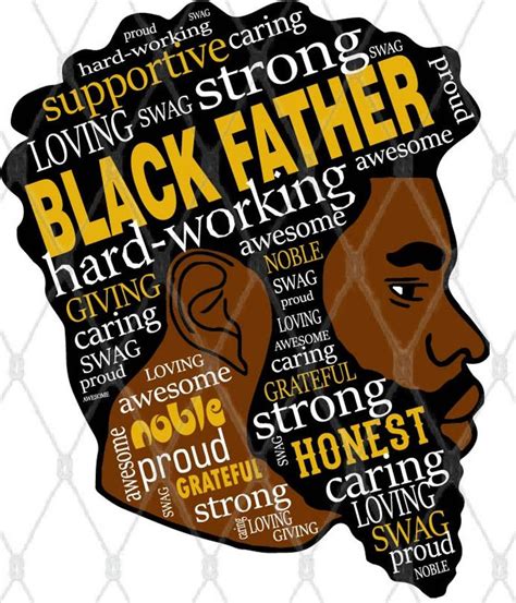 New dads, grandpa, husbands, and more. Black father svg png father's day african american | Etsy ...