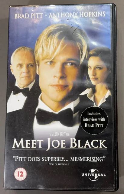 Meet Joe Black Vhs Video Brad Pitt Anthony Hopkins Picclick Uk