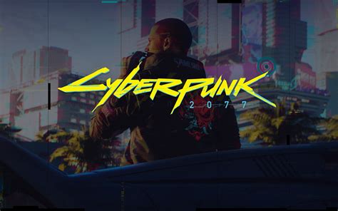 Windows 10, cyberpunk 2077, yellow background, windows logo. Cyberpunk 2077 Wallpapers, Pictures, Images