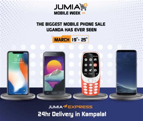 Ugandas Biggest Mobile Discounts Week Is On As Jumia Lists New