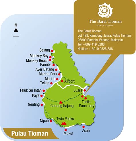 Pulau tioman merupakan antara pulau yang paling mendapat perhatian pengunjung kerana pelbagai pakej percutian yang ditawarkan. About Barat Tioman - Barat Tioman Beach Resort