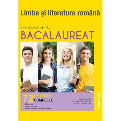 Limba și Literatura Română Ghid Complet Pentru Bacalaureat Editura