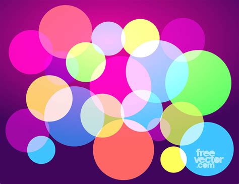 Circles Vector Background Vector Art And Graphics