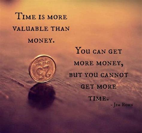 Time Is More Valuable Than Money Quotes Pinterest