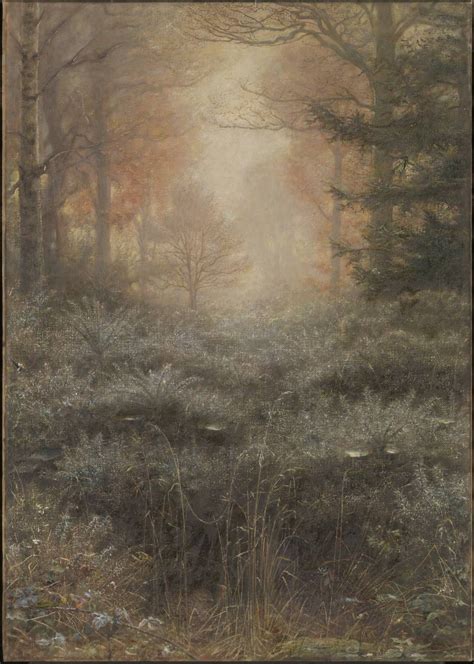 Sir John Everett Millais Bt Dew Drenched Furze 188990 Landscape
