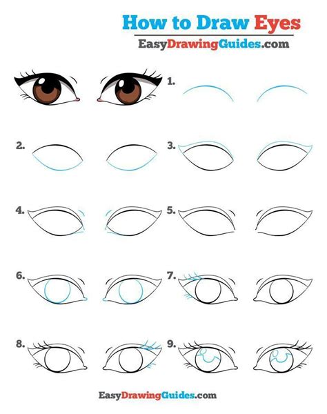 Check all the lines and all the shapes you drew in this tutorial. Learn How to Draw Eyes: Easy Step-by-Step Drawing Tutorial ...