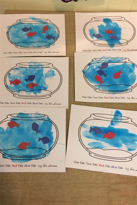 Printable One Fish Two Fish Activities