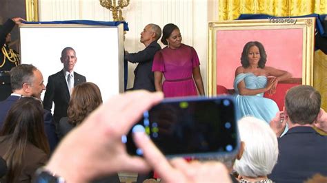 Official Portraits Of The Obamas Unveiled