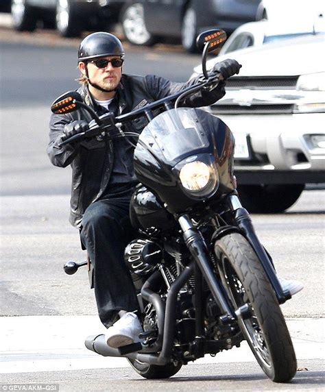 Charlie Hunnams Lookalike Stunt Double Helps Out On Set Of Soa Sons