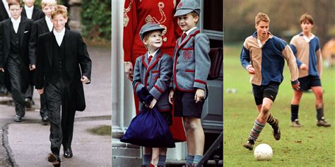Prince William And Prince Harrys Most Adorable School Moments Royal