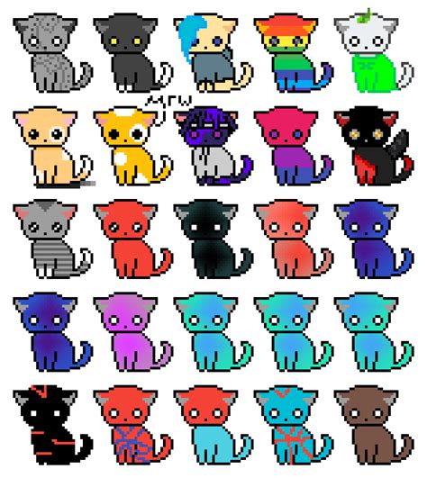 Editing Create Your Own Cat Free Online Pixel Art Drawing Tool Pixilart