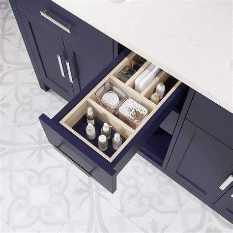 Ikou 8 In Drawer Organizer For Bathroom Vanity Ikou Inc