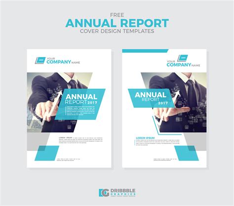 Free Annual Report Cover Design Templates On Behance