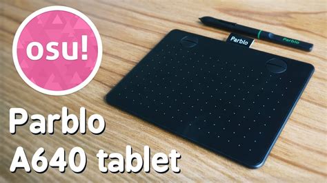 More specifically, the artisul d16 graphic display tablet. Parblo A640 tablet for osu! | A sleek $30 tablet - YouTube