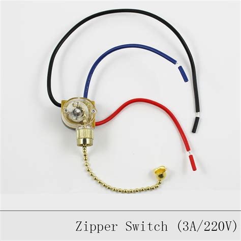 Luxury ceiling fan light switch wiring diagram give me light. Lamp Pull Chain Zipper Switch Ceiling Light Wall Lamp ...