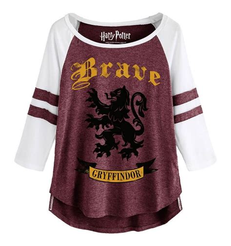 Tee Shirt Harry Potter Femme Brave Gryffindor 3902