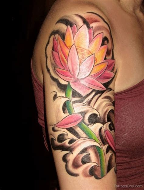 Maybe you would like to learn more about one of these? Lotus Flower Tattoo Sleeve - tattoo design