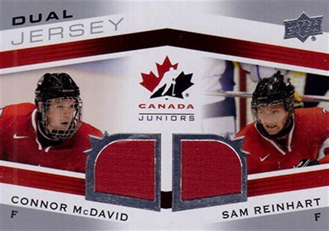 Sam reinhart team second goal canada world juniors development camp vs czech republic. Connor McDavid Cards - Collecting Hockey's Next Big Thing