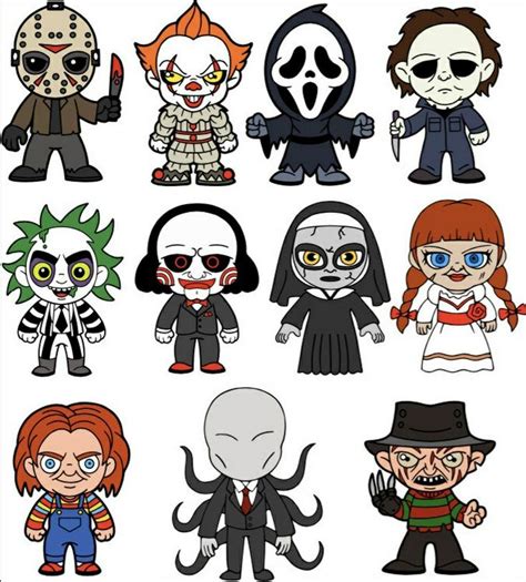 Horror Movies Clipart Movie Character Drawings Scary Movie