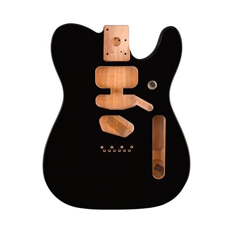 Fender Deluxe Telecaster Body Black StewMac