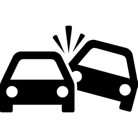 Reach Collision Cars Transport Accident Crash Icon