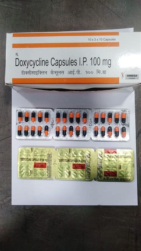 Doxycycline 100mg Capsules At Rs 50strip Of 10 Tablets Doxycycline Tablet In Nagpur Id
