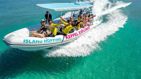 Great Keppel Island Hopping 5 In 1 Adventure Tour Islands Beaches