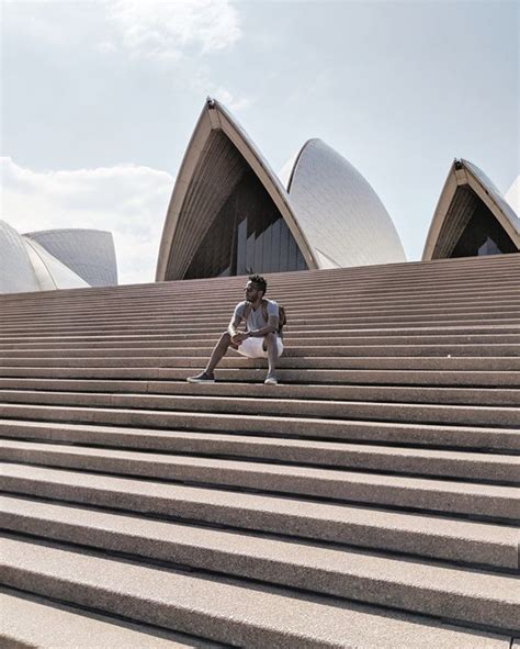 Sitting On The Stairs Of The Sydney Opera House Was An Incredible
