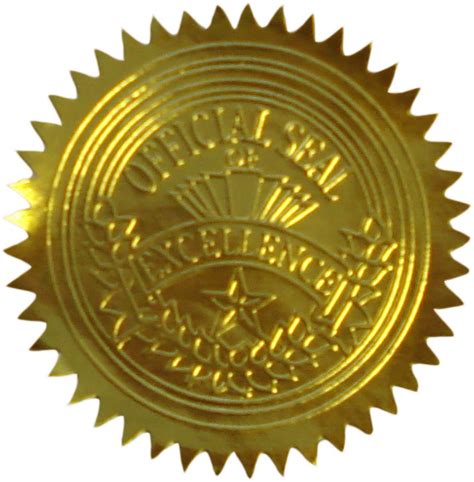 Free Certificate Seal Png Download Free Certificate Seal Png Png