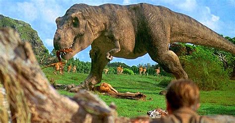 A wealthy entrepreneur secretly creates a theme park featuring living dinosaurs drawn from prehistoric dna. Why Steven Spielberg Cut This Insane T-Rex Scene from the ...