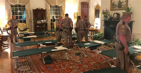 Florida Governor Opens Mansion To Troopers Heading To Areas Hit By