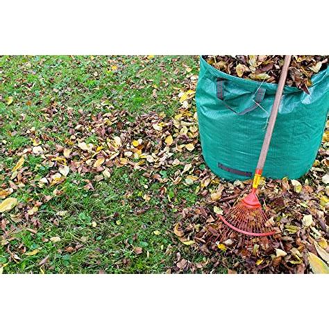 3 Pack 80 Gallons Garden Bag Extra Large Reusable Leaf Bags Waste