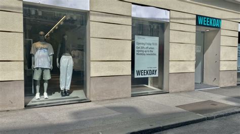 Weekday Eröffnet In Der Sack­straße Street­wear Direkt Am Haupt­platz
